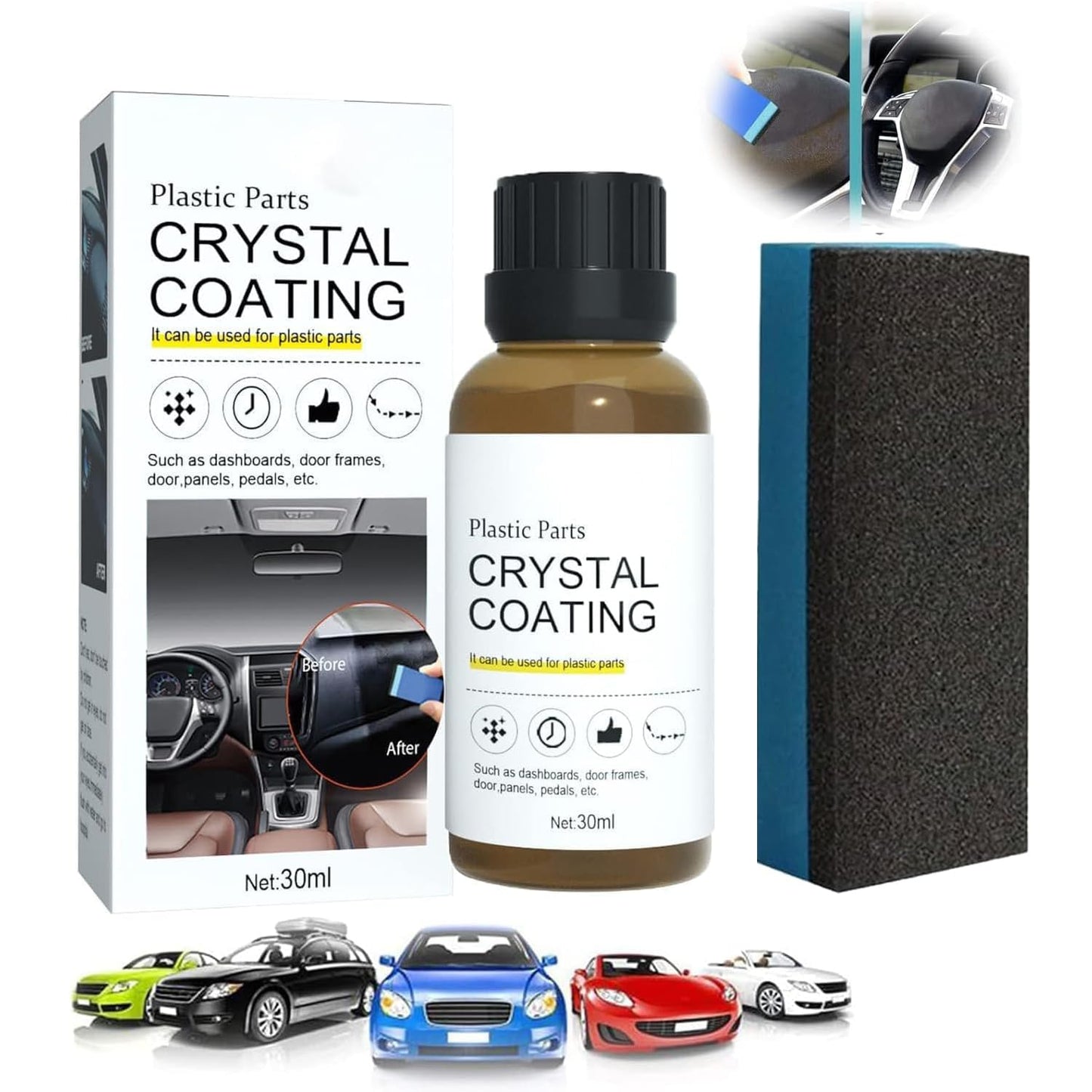 Crystal Coating - Long Lasting Shine & Protection for Cars & Bikes
