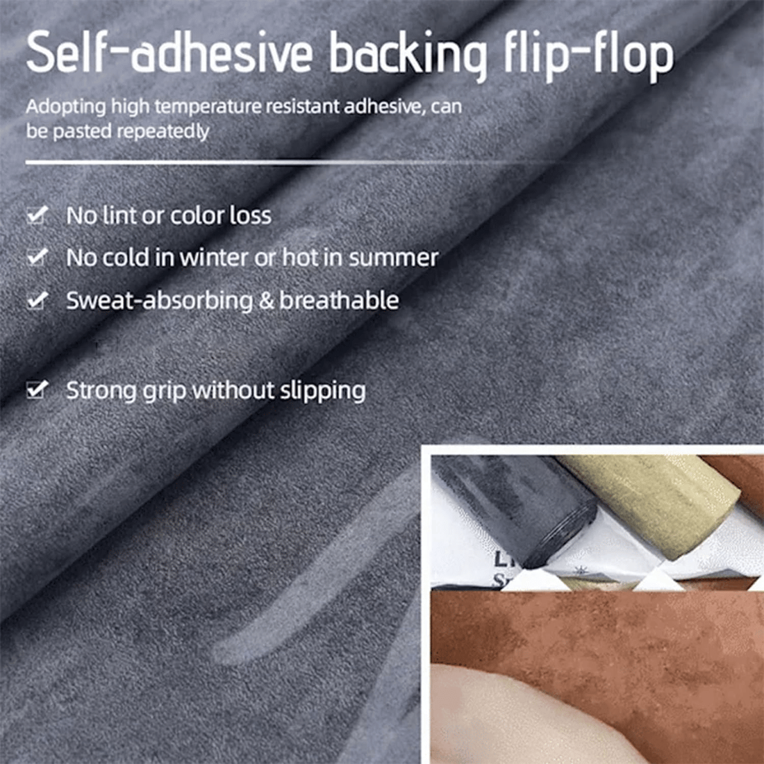 GripSkin™ Self-Adhesive Suede Sheet