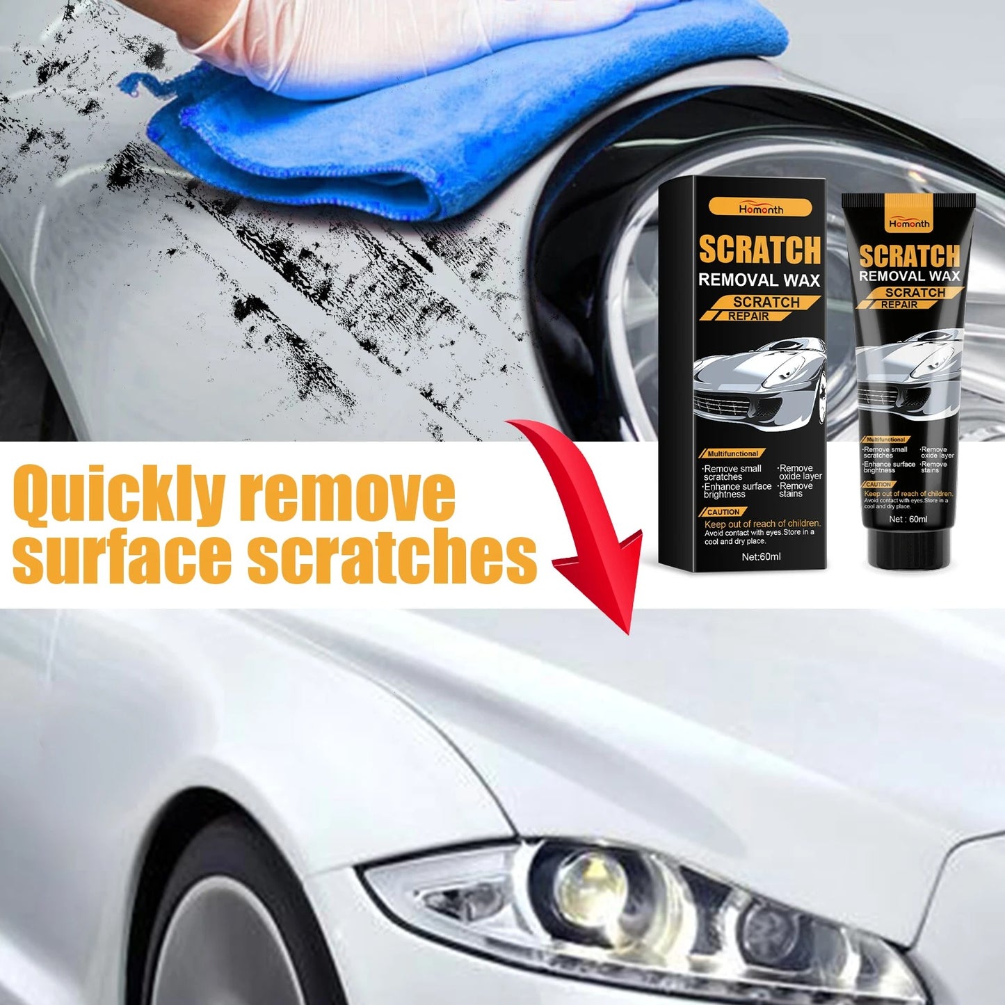 Car Scratch Removal Wax