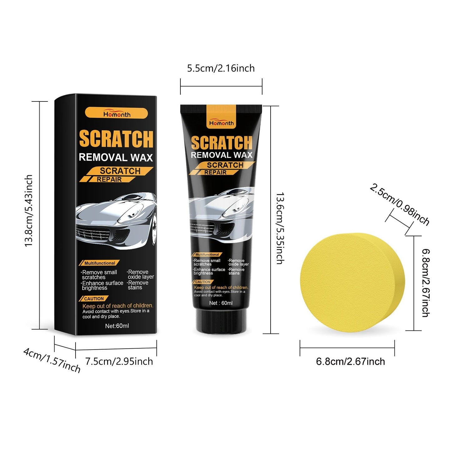 Car Scratch Removal Wax